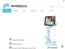 Tablet Screenshot of handymetrics.com